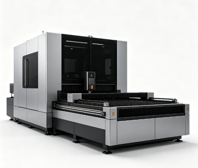 Máy cắt laser kim loại tấm hạng nặng-